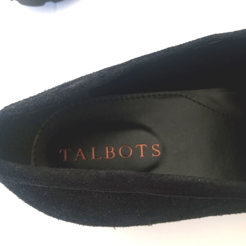 Black Suede Tassel Loafers - Women - Picture 9 of 11